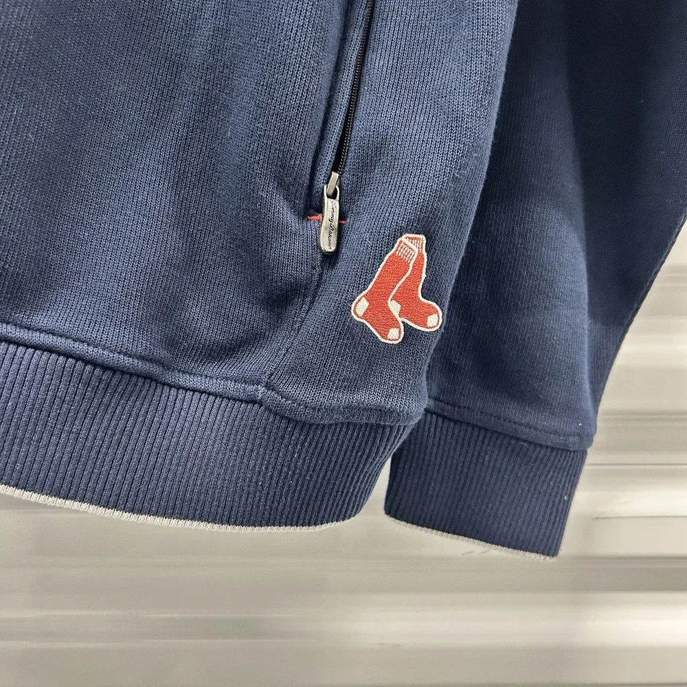 Tommy Bahama Boston Red Sox Full Zip Jacket Fenway 100 Years LARGE BIG TALL